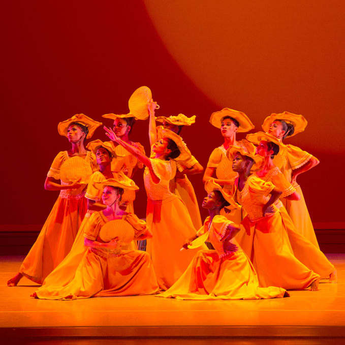  Alvin Ailey's Revelations.  Photo by Rosalie O'Connor.
