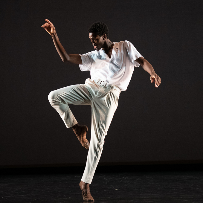 Calvin Royal III in Kyle Abraham’s to be seen 