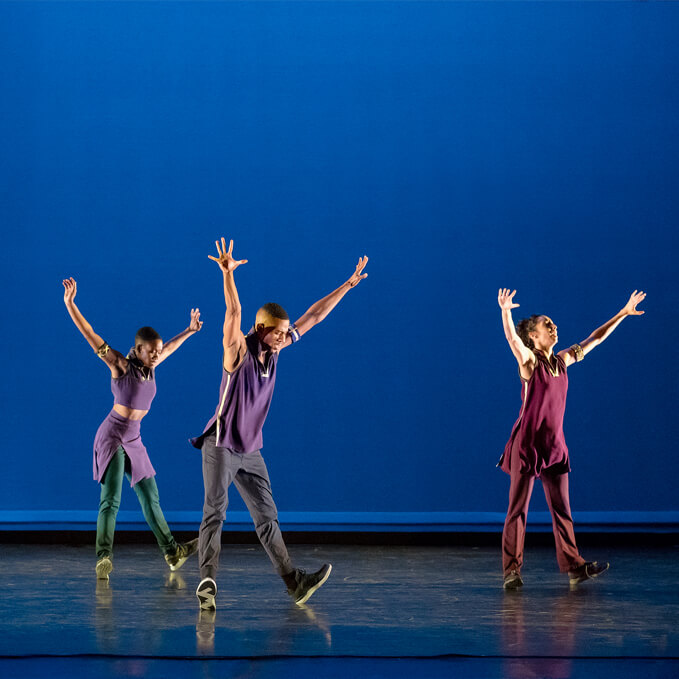 Alvin Ailey American Dance Theater in Rennie Harris' Lazarus. Photo by Paul Kolnik