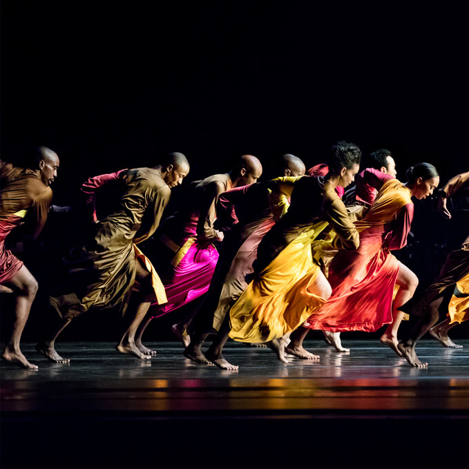 Alvin Ailey American Dance Theater in Robert Battle's Mass. Photo by Paul Kolnik