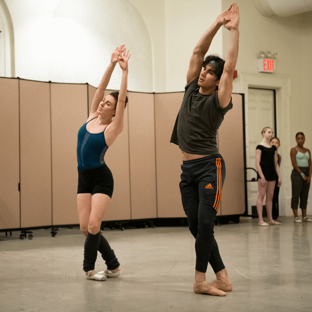 Tiler Peck and Roman Mejia; Photo by Paula Lobo