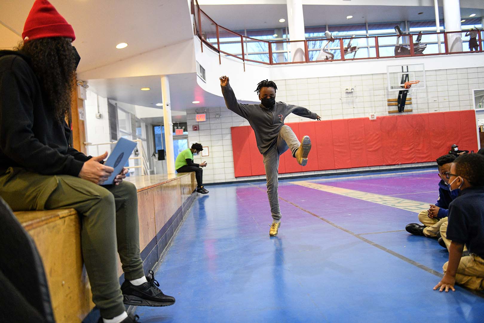 Tap Dance Kidz at Hunts Point Recreation Center in the Bronx