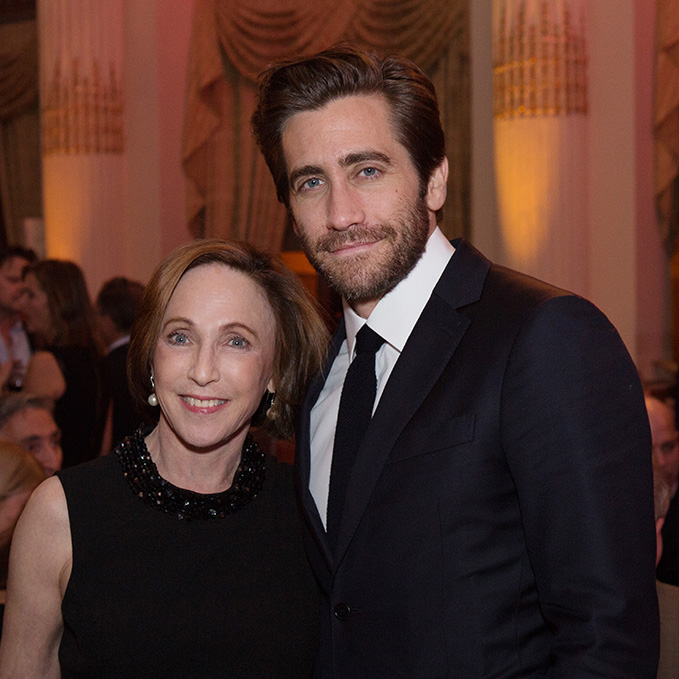 gala_img_carousel 5.jpg Arlene Shuler and Jake Gyllenhaal; photo by Susan Strava